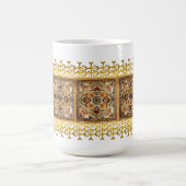TAN-Fliesen-Tasse Kaffeetasse (Mittel)