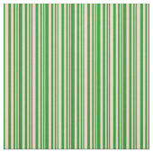 Tan & Forest Green Streifen Stoff (Muster)