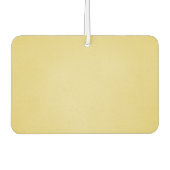 Tan Grainy Texture Look Autolufterfrischer (Vorderseite)