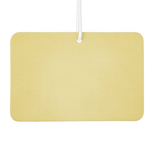 Tan Grainy Texture Look Autolufterfrischer (Vorderseite)