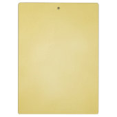 Tan Grainy Texture Look Klemmbrett (Rückseite)