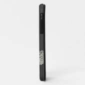 TAN/GRAY STRANGE BLUME iPhone Case (Hinten/Links)