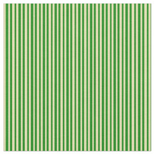 Tan & Green Linde Muster Stoff