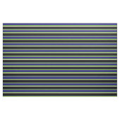 Tan, Green, Midnight Blue, Black und White Lines Stoff (Fat Quarter (45,7 x 55,9 cm))