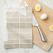 TAN Grid mit PALM Küchentücher (Viertel Falte)