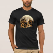 Tan Grin Wolf T-Shirt (Vorderseite)