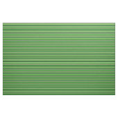 Tan, grün, weiß, schwarz und waldgrün gefärbt stoff (Yard (91,4 cm))