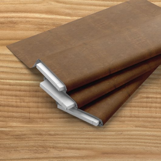 Tan Imitats Leather Stoff