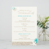 Tan Ivory Niedlich Beach Hochzeitreise (Stehend Vorderseite)