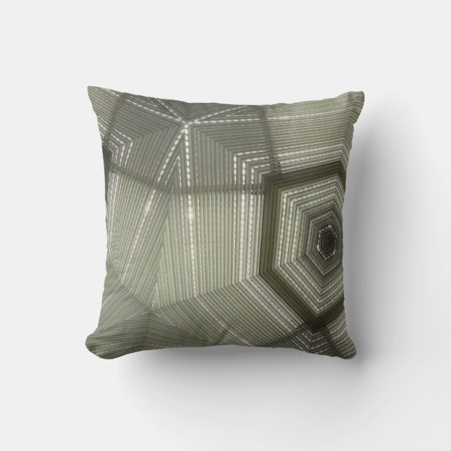 Tan kaleidoscope Pillow Kissen (Vorderseite)