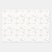 Tan Kids Eid Mubarak Geschenkpapier Set (Vorderseite)