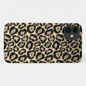 Tan Leopard Case-Mate iPhone Hülle (Rückseite (Horizontal))