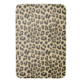 Tan Leopard Print Badematte (Vorderseite Vertikal)