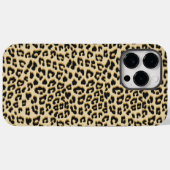 Tan Leopard Print Case-Mate iPhone Hülle (Rückseite (Horizontal))