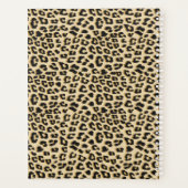 Tan Leopard Print Planer (Rückseite)