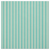 Tan & Light Sea Green Colos Stoff (Muster)