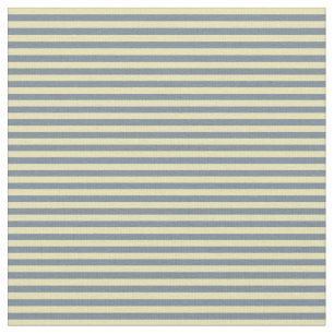 Tan & Light Slate Grau farbiges Muster Stoff