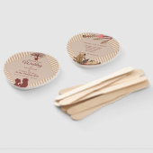 Tan - Marsala Wine & Drehung Pink Hand Fans Fächer (Non-assembled)