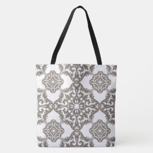 Tan Medallion Designer Tasche