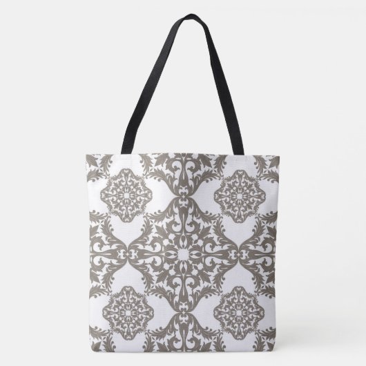 Tan Medallion Designer Tasche (Vorderseite)
