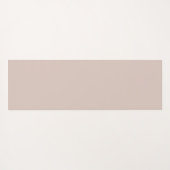Tan - Neutral - Pastellfarbe Yogamatte (Rückseite (Horizontal))