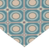 Tan on Green Kurzer Tischläufer (Ecke)