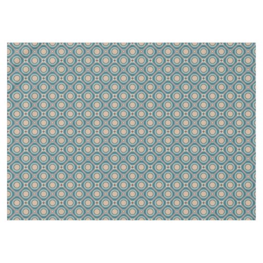 Tan on Green Tischdecke (Vorderseite (Horizontal))