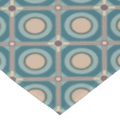 Tan on Green Tischdecke (Schrägansicht)