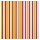 Tan, Orange, Lila & Maroon Lines Stoff (Muster)