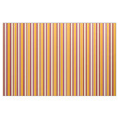 Tan, Orange, Lila & Maroon Lines Stoff (Fat Quarter (45,7 x 55,9 cm))
