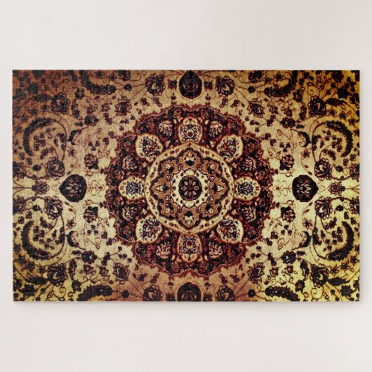 Tan Oriental Rug Puzzle (Horizontal)