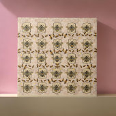 Tan Pattern HoneyBee Design | Keramikfliese