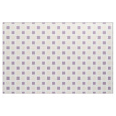 Tan-Polka-Punkte und Lavendelquadrate Stoff (Fat Quarter (45,7 x 55,9 cm))