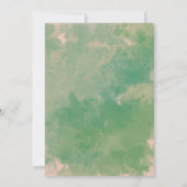 Tan Potions & Zaubers Hexen Cauldron Halloween Einladung (Rückseite)