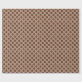 Tan Pumpkin Wrapping Paper Geschenkpapier (Flach)