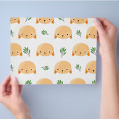 Tan Puppy Hunde mit Grass Scrapbook Paper Flyer (Hand)