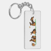 Tan Schlüsselanhänger (Vorderseite links)