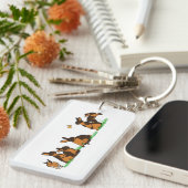 Tan Schlüsselanhänger (Vorderseite rechts)