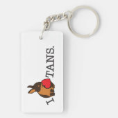 Tan Schlüsselanhänger (Rückseite)