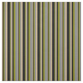 Tan, Schwarz, Grün und Graufarbenes Muster Stoff (Muster)