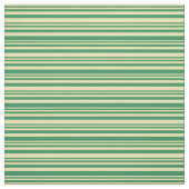 Tan & Sea Green Pattern Stoff (Muster)