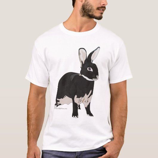 Tan/Sliver Martin Rex Rabbit T-Shirt (Vorderseite)