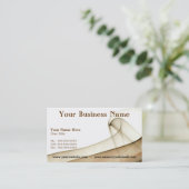 Tan Smoke Business Card Visitenkarte (Stehend Vorderseite)