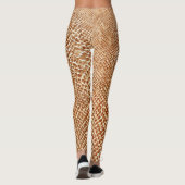 Tan Snake Leggings (Rückseite)