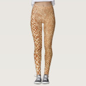 Tan Snake Leggings (Vorderseite)
