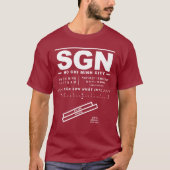 Tan Son Nhat International Airport SGN T-Shirt (Vorderseite)