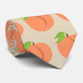 Tan Southern Peach Emoji Tie 2 Krawatte