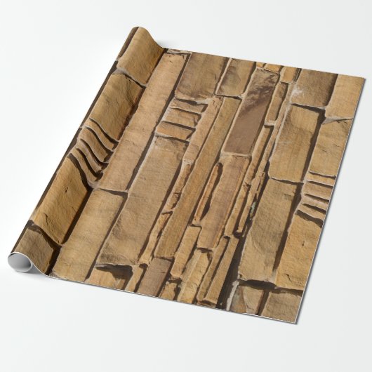 Tan Stone Wrapping Paper Geschenkpapier (Ungerollt)
