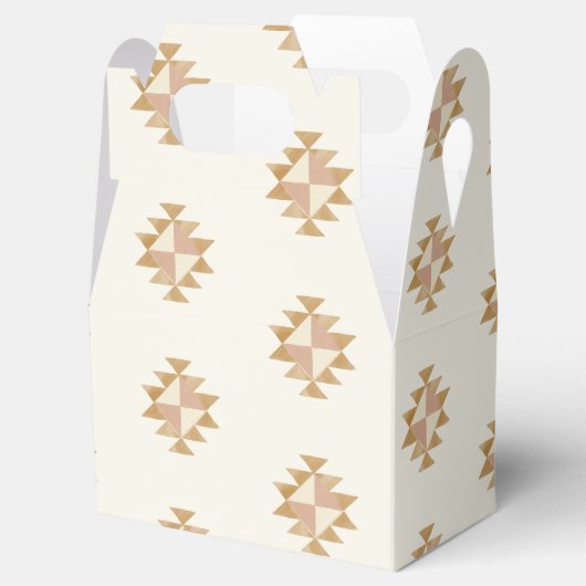 tan südwestlich geschenkschachtel (Geöffnet)