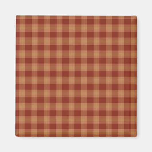 Tan Tartan Magnet (Vorne)